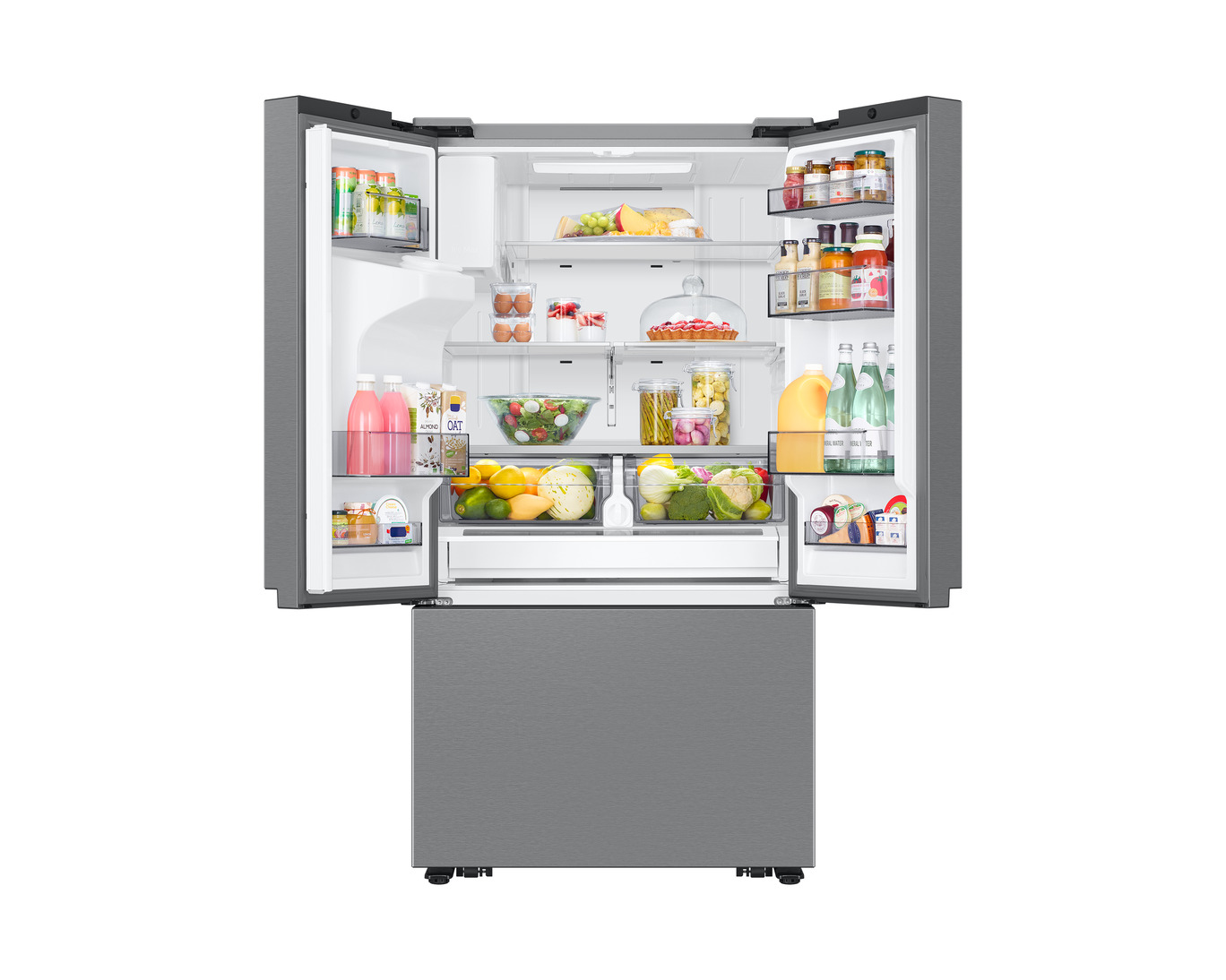 Samsung 36" 26 P3 Réfrigérateur à porte française RF27CG5B10SR – Image 4