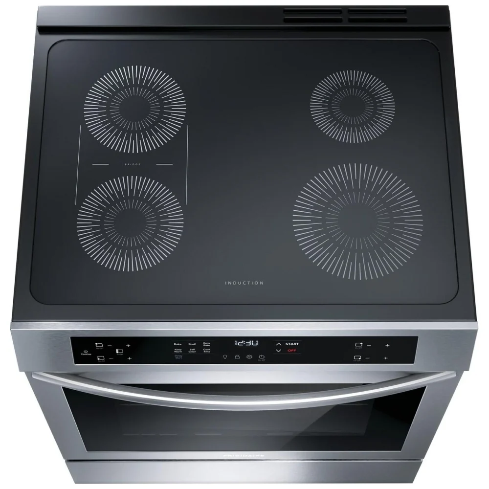 Cuisinière à induction Frigidaire FCFI308CAS, 5.3 pi.cu. – Image 4