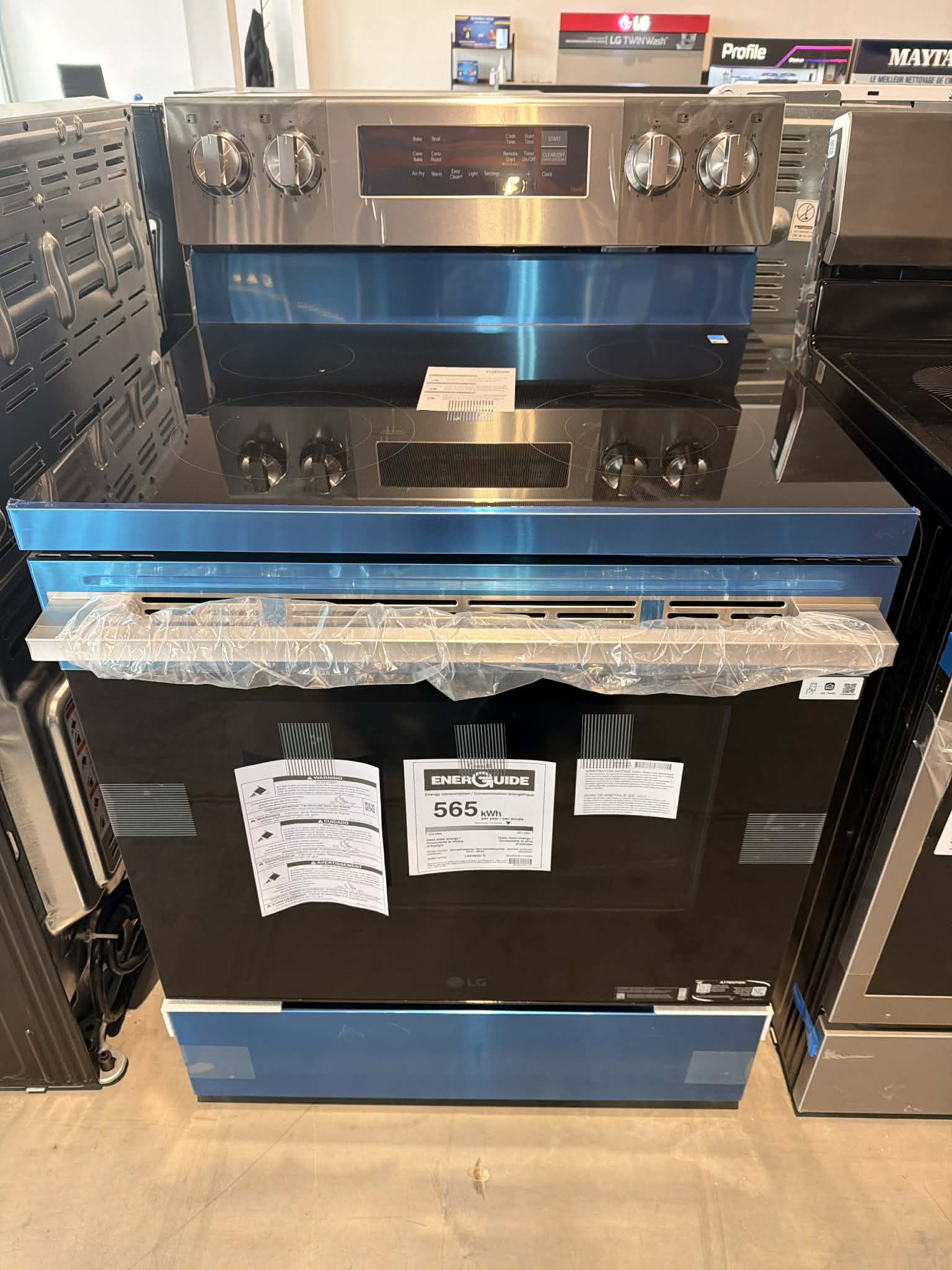 Cuisinière électrique LG (6,3 pi³) - LREN6321YE – Image 6