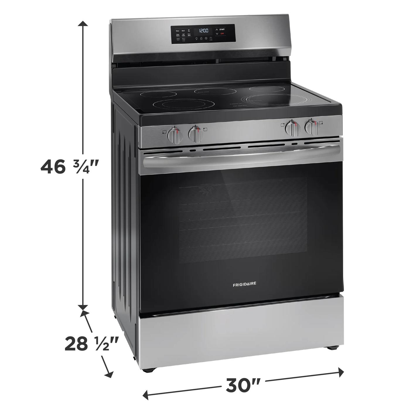 Cuisinière Frigidaire à convection 5.3 pi3 - FCRE308CAS – Image 2