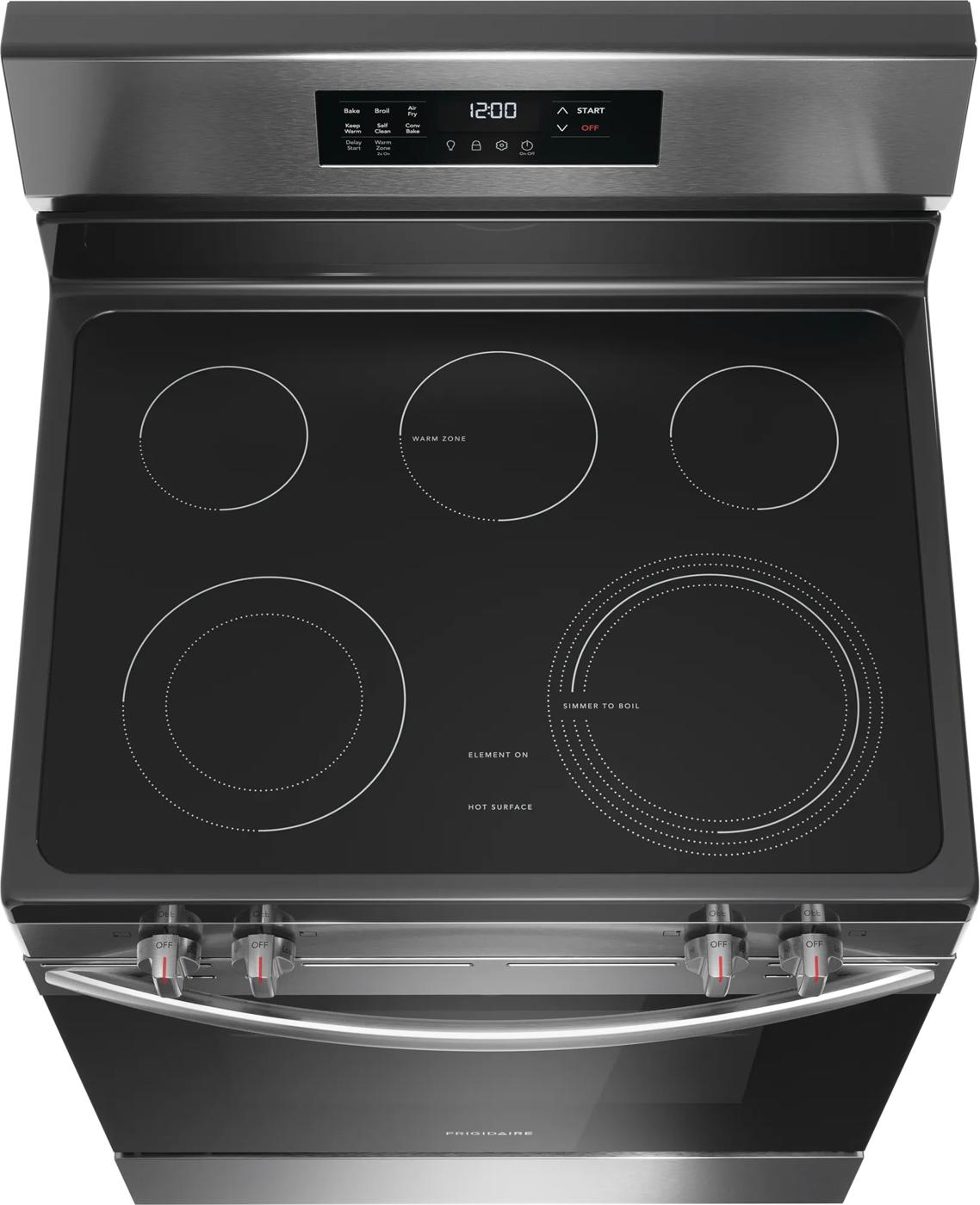 Cuisinière Frigidaire à convection 5.3 pi3 - FCRE308CAS – Image 4