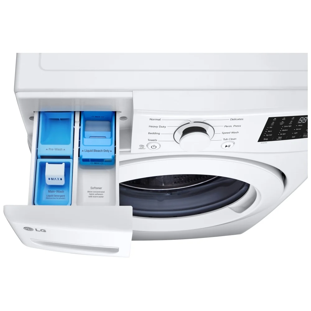 Ensemble laveuse et sécheuse LG frontale 5.8 pi.cu WM3470CW / DLE3470W – Image 4