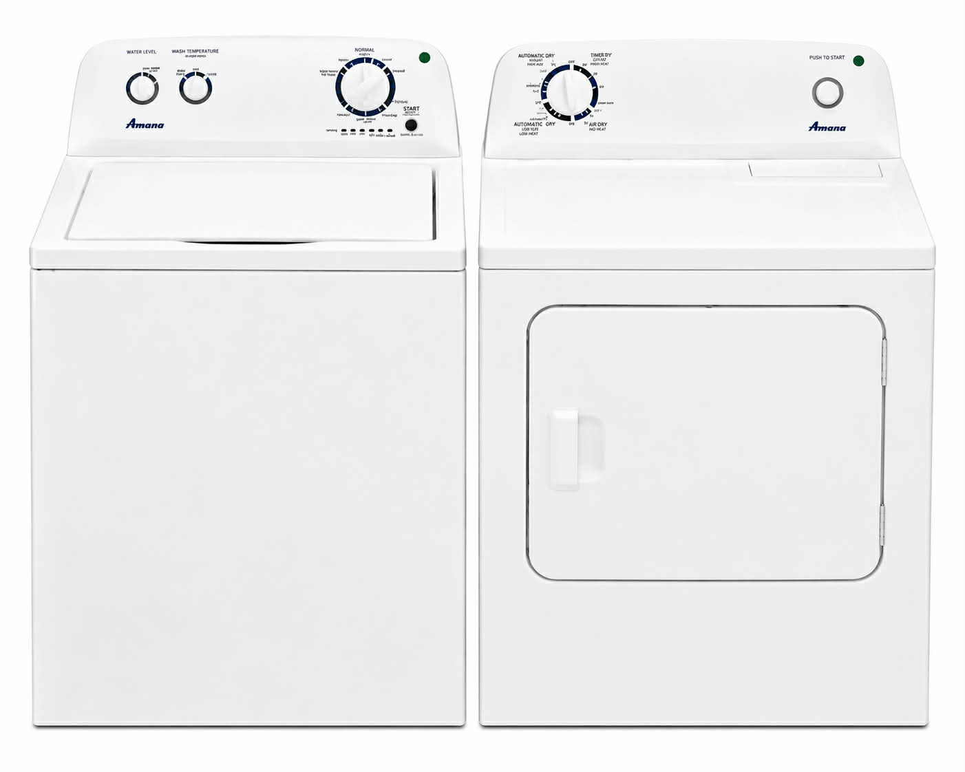 Ensemble laveuse et sécheuse Amana grande capacité