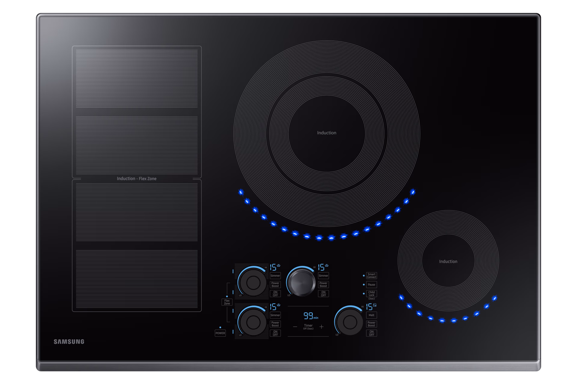 Plaque de cuisson à induction Samsung 30 po - NZ30K7880UG