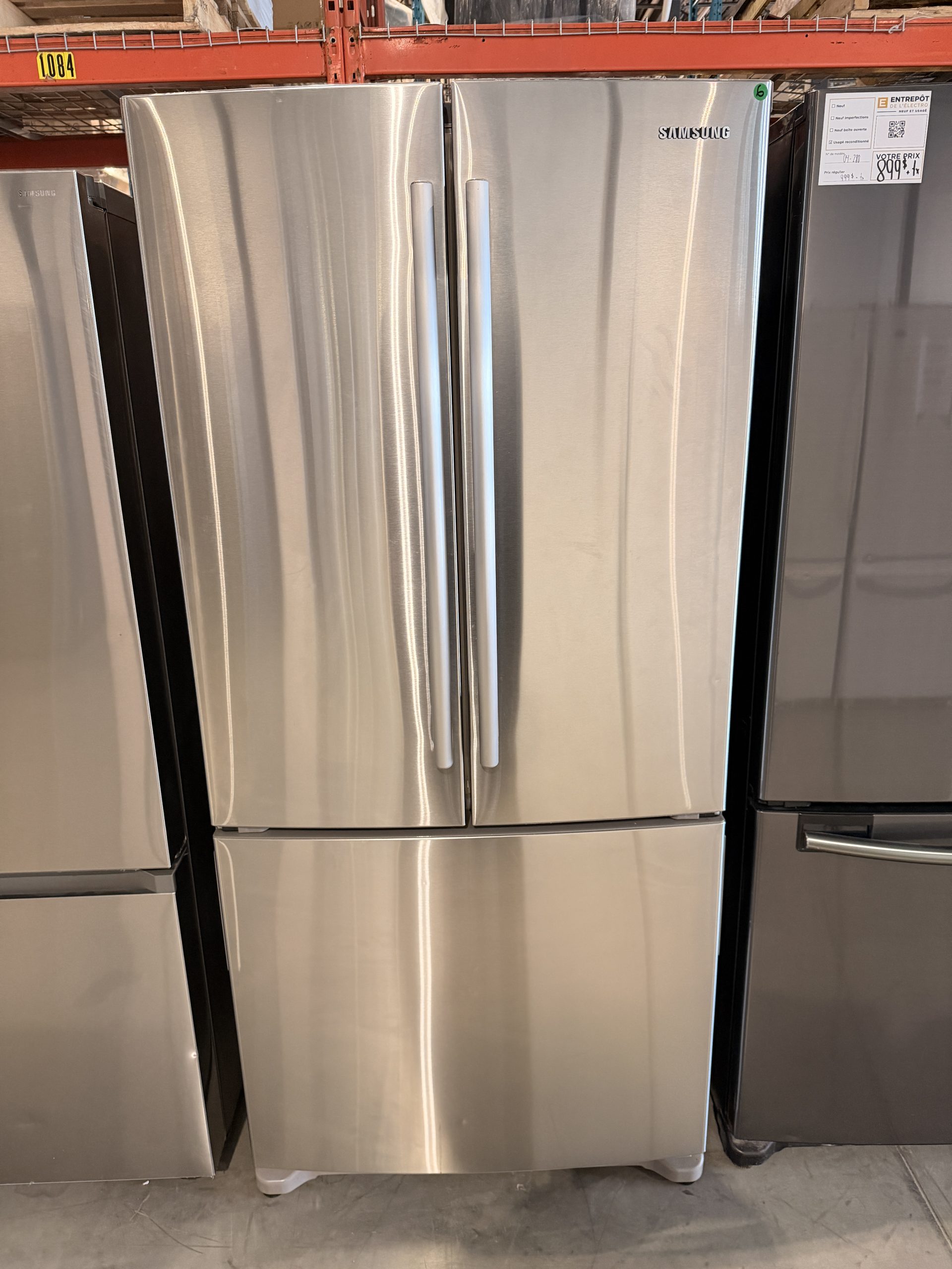 Réfrigérateur Samsung à Portes Françaises 33Po – Image 2